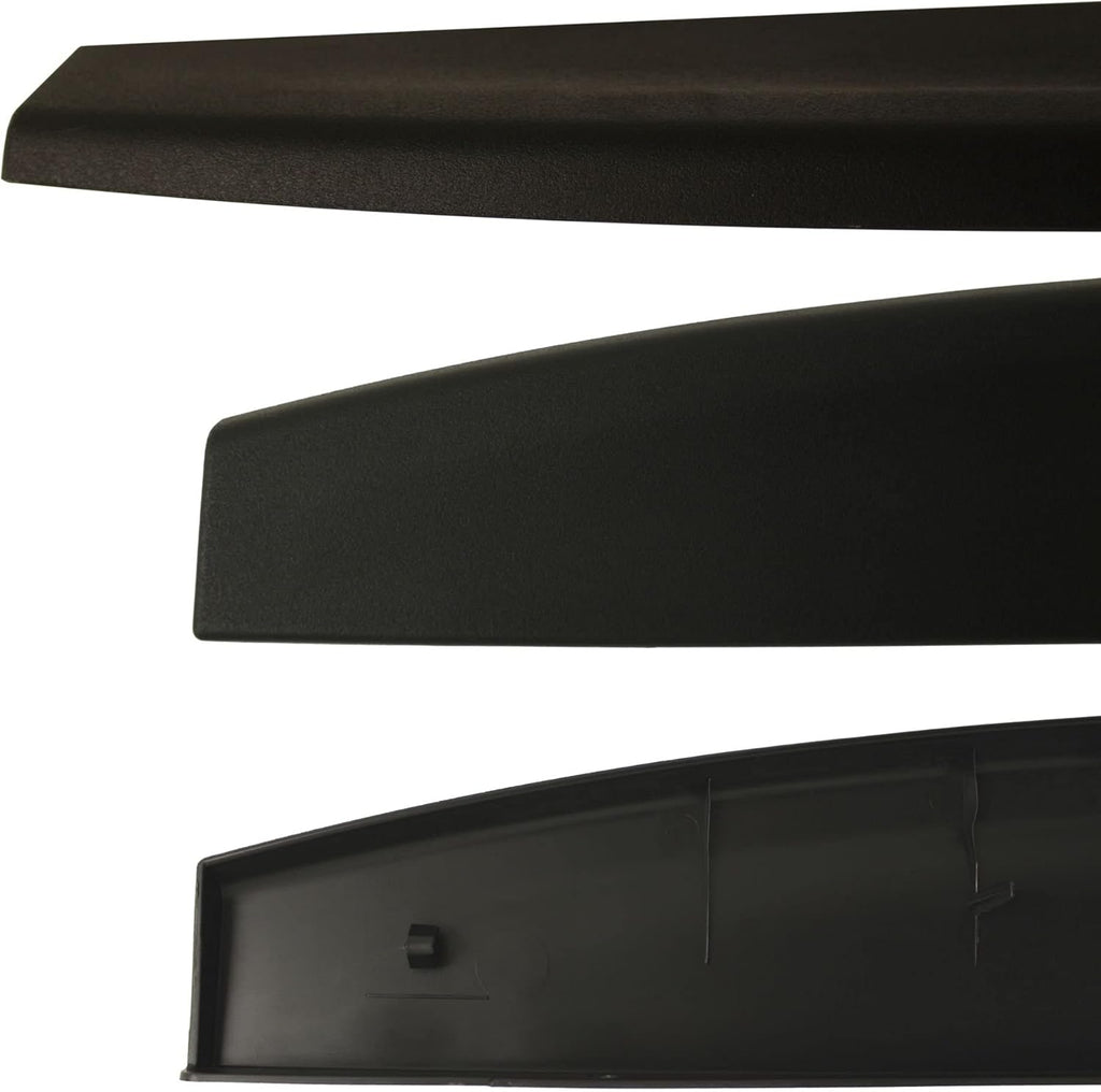 Tailgate Protector Spoiler Top Cap Molding Cover Pack of 2 A526