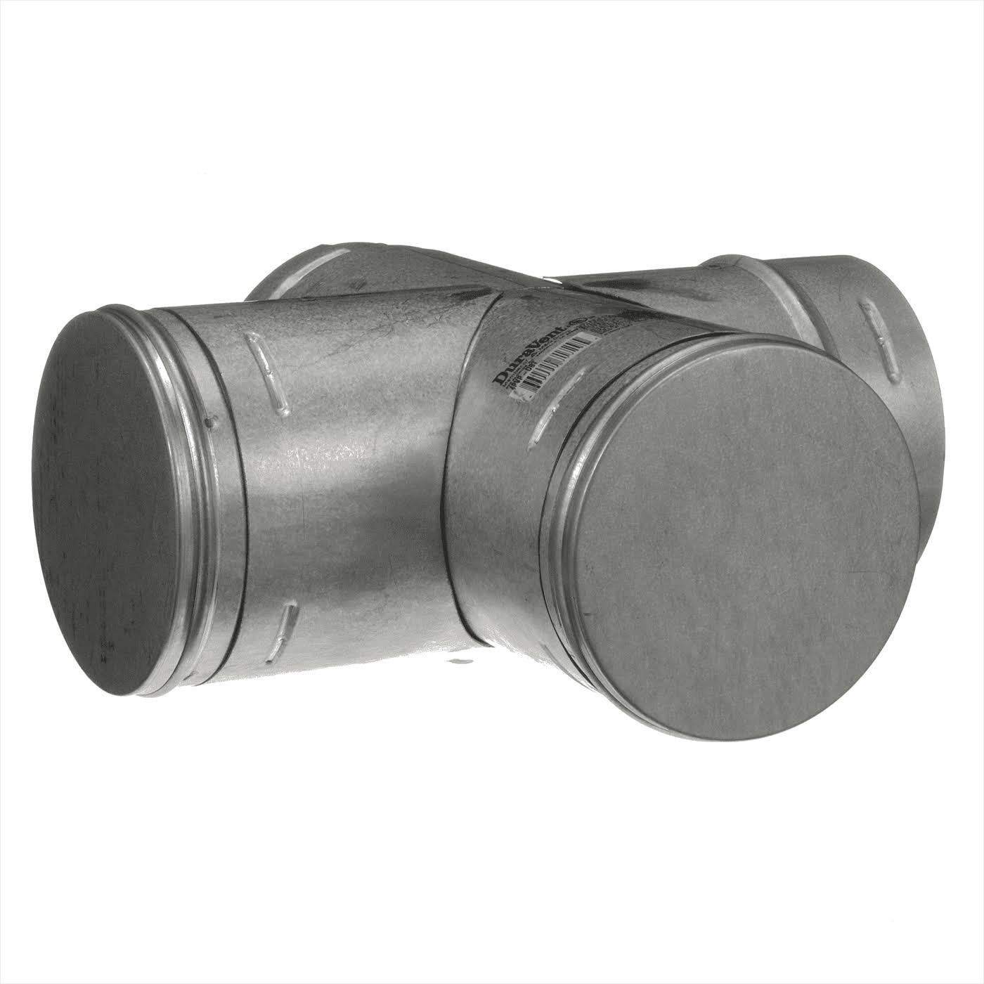 4'' PelletVent Pro Double Tee with Clean-Out Cap Y98196