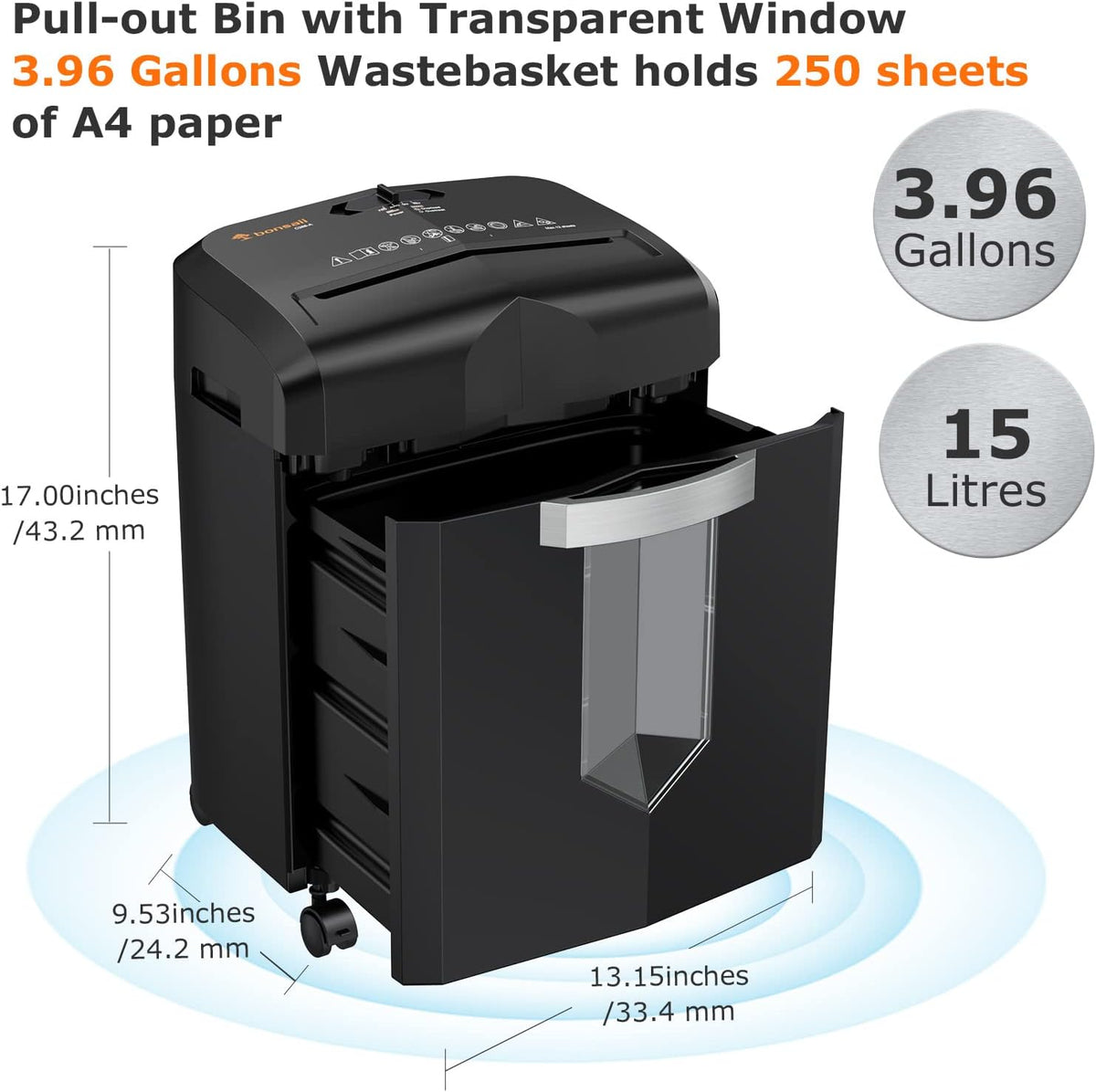14-Sheet Cross-Cut Paper Shredder S714