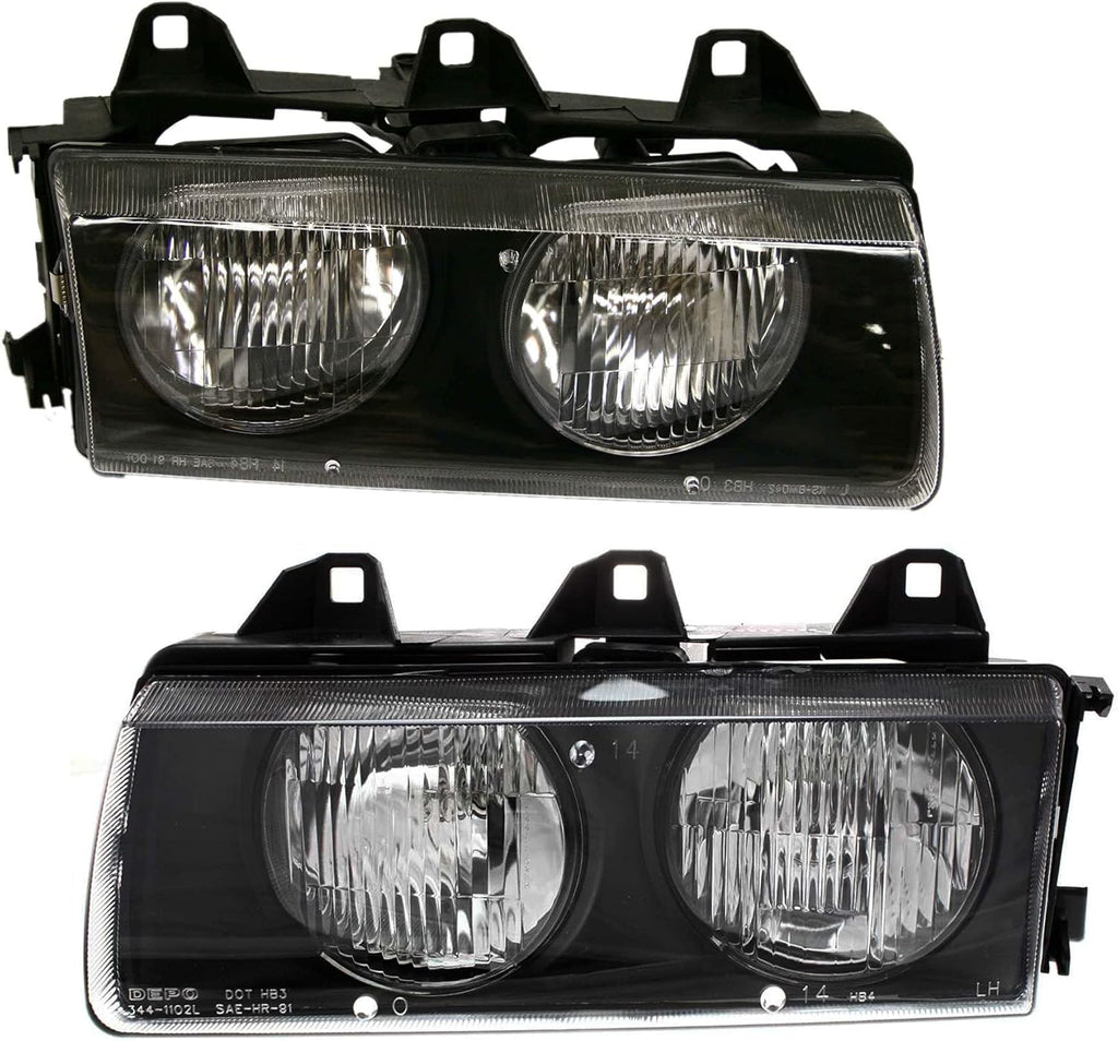 Headlight Assembly Halogen, Set of 2 L92787