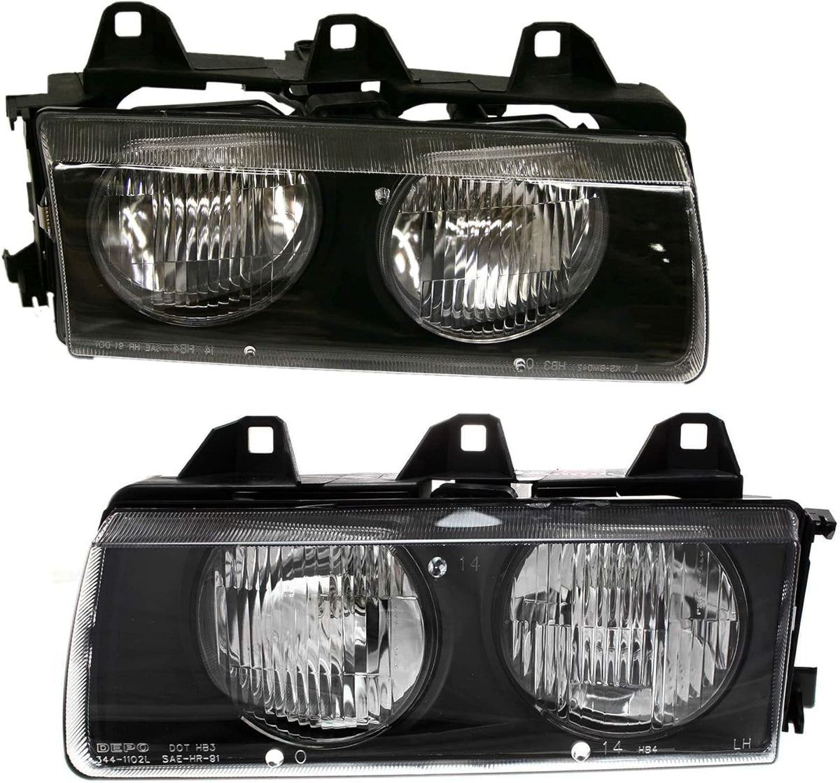 Headlight Assembly Halogen, Set of 2 L92787