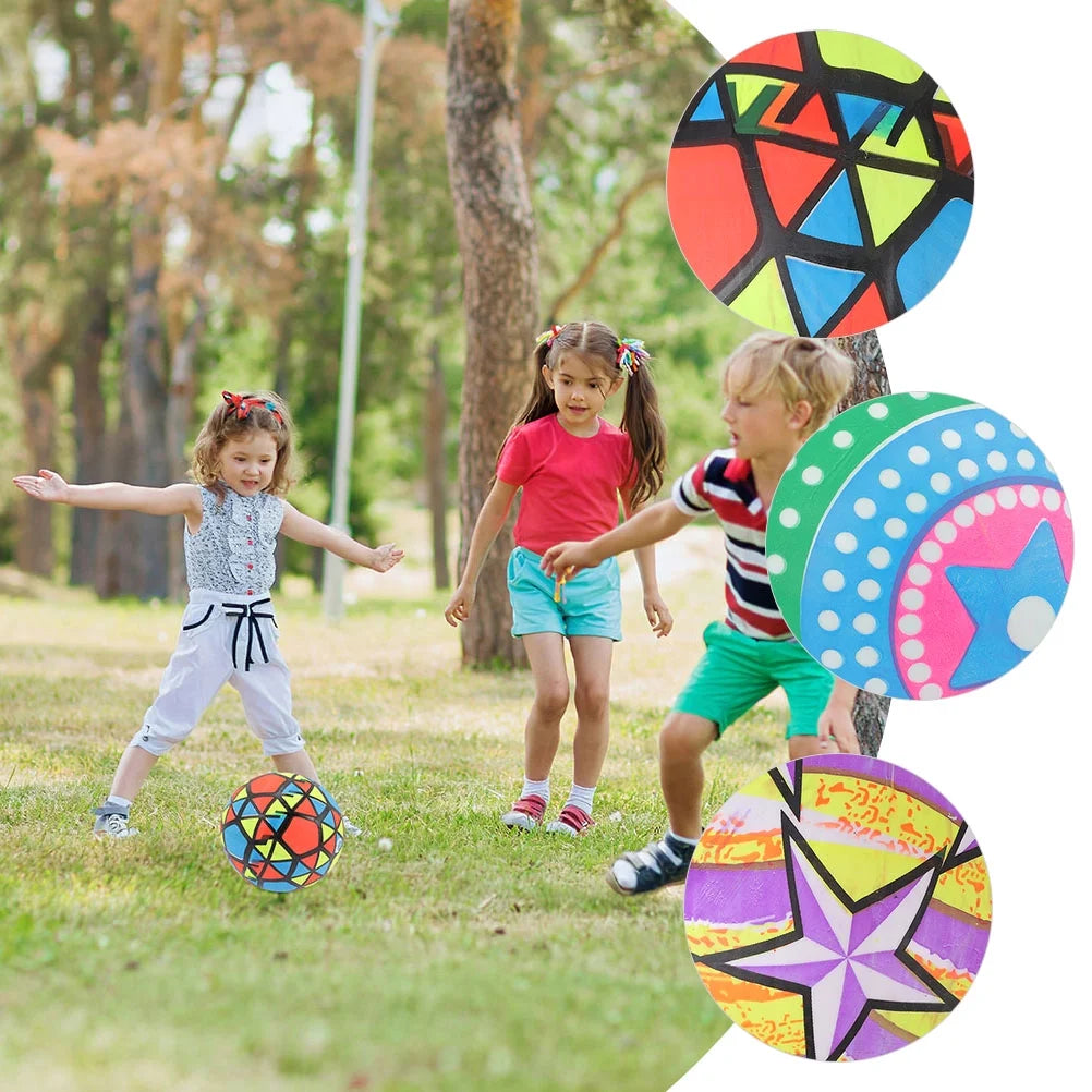 6 Pcs Inflatable Beach Ball Volleyball for Kids B74332