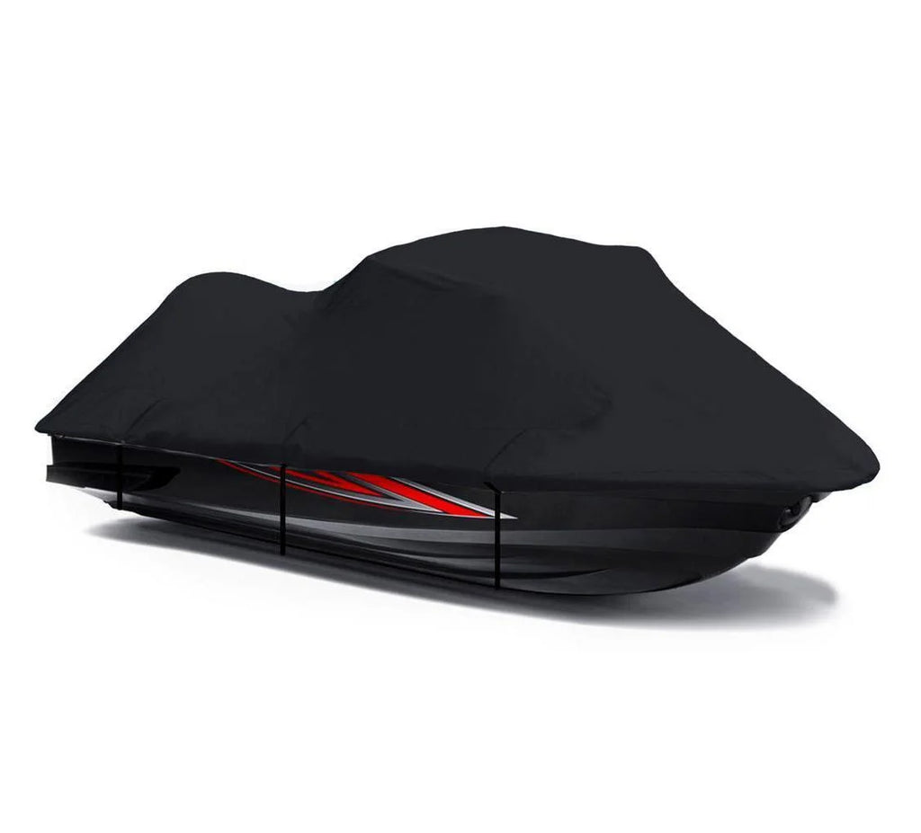 Black 600 Denier Jet Ski Watercraft Cover I163