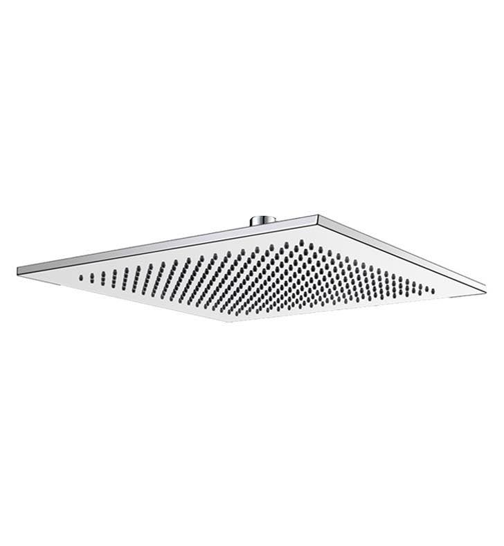 Polished Nickel Square Brass Showerhead I7097
