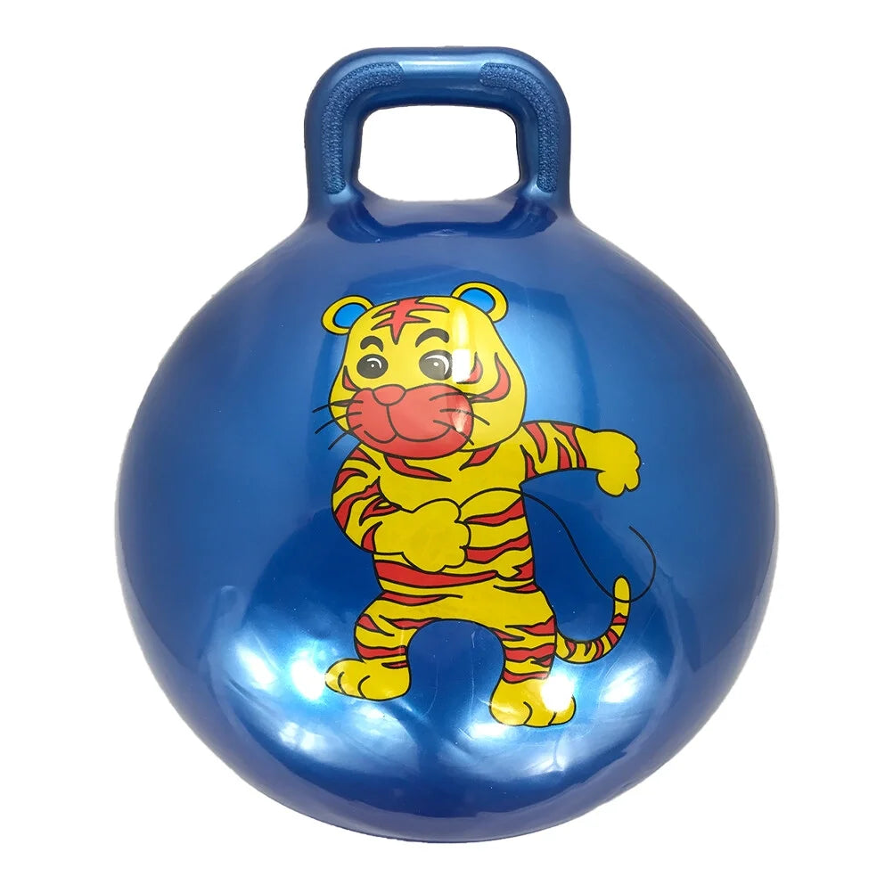 2 Pcs Inflatable Rubber Jumping Balls Q517575