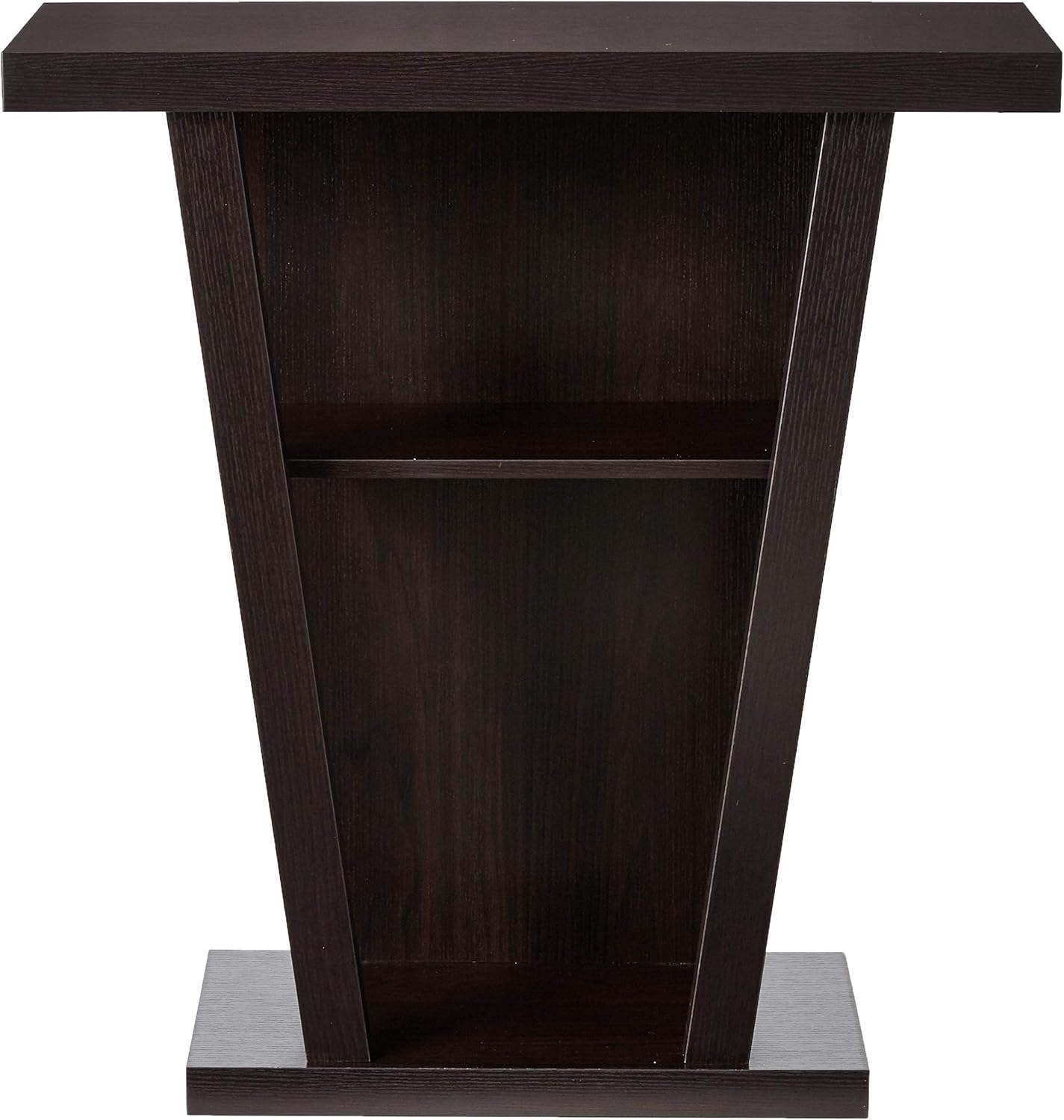 Cappuccino Console Entry Table F739
