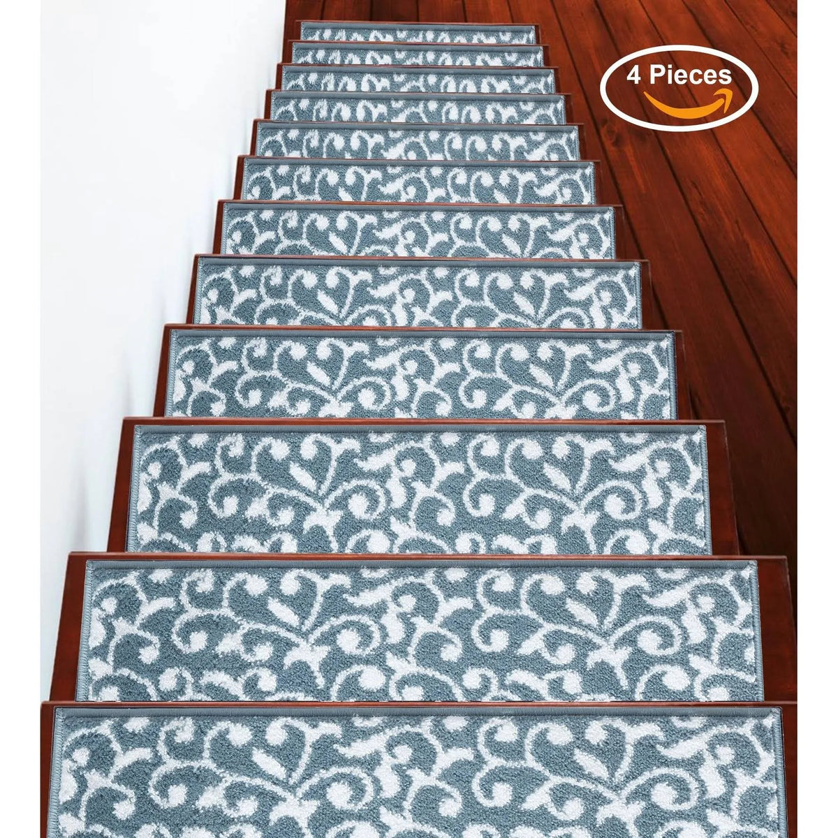 Red Polypropylene Stair Treads 13-Pack R66324