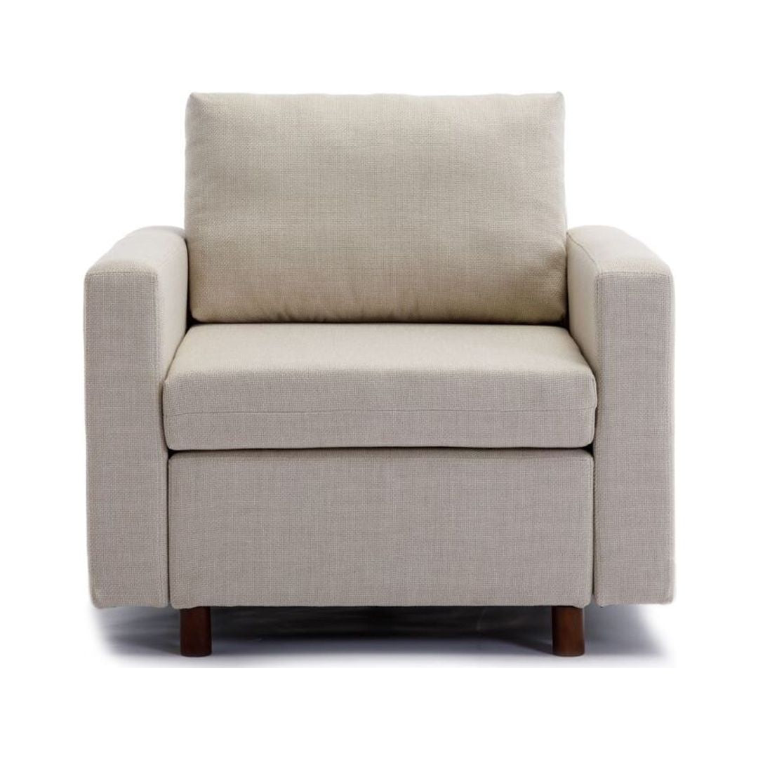 Cream Single Seat Module Sofa S9104