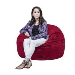 Purple FluffChair Large 50x22 Diameter F231463