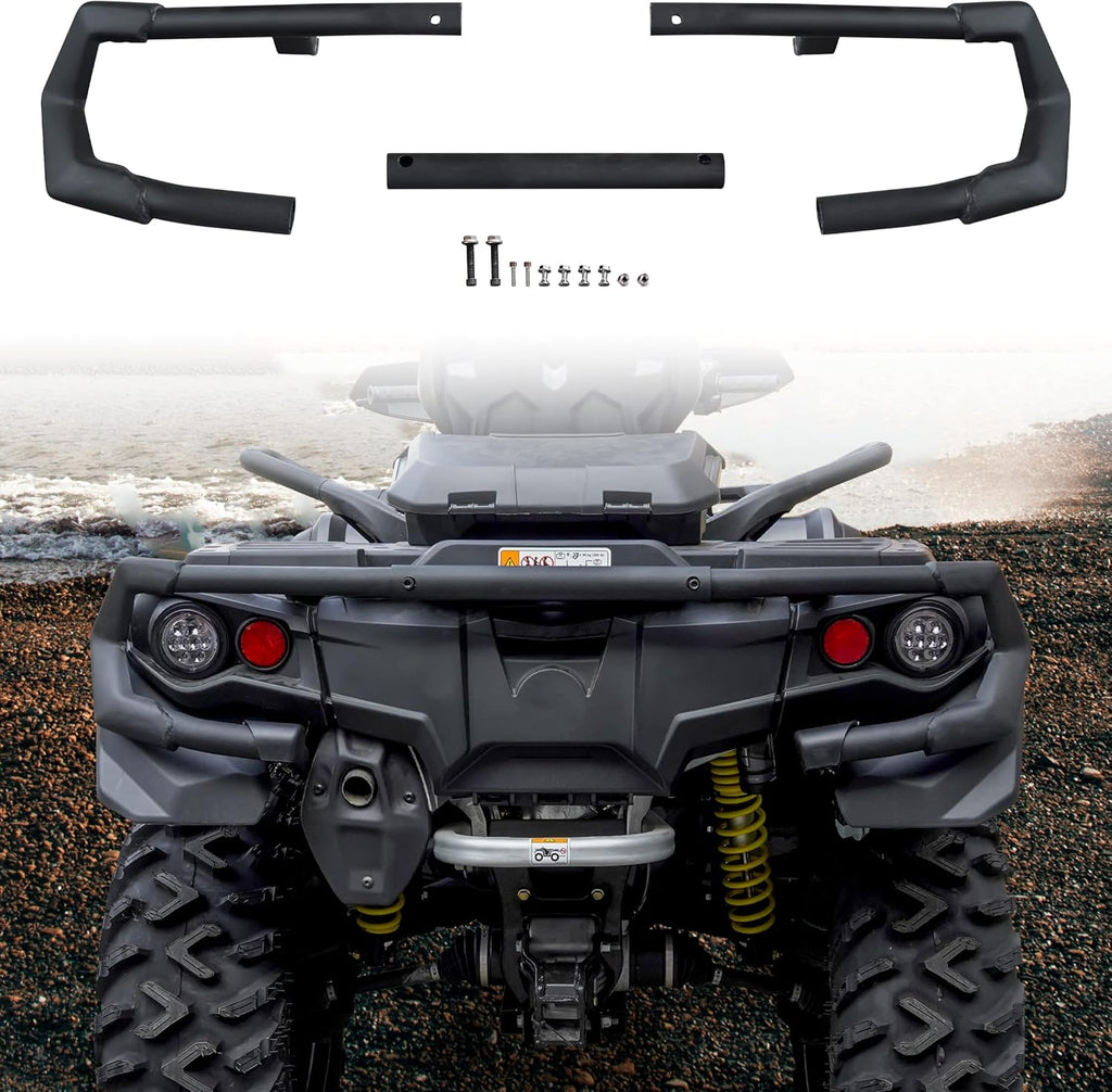 Heavy Duty Steel Rear Bumper Guards for Can-Am Outlander L5310