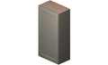 1 Door 3 Shelves Wall Cabinet High-Density Fiberboard L88114