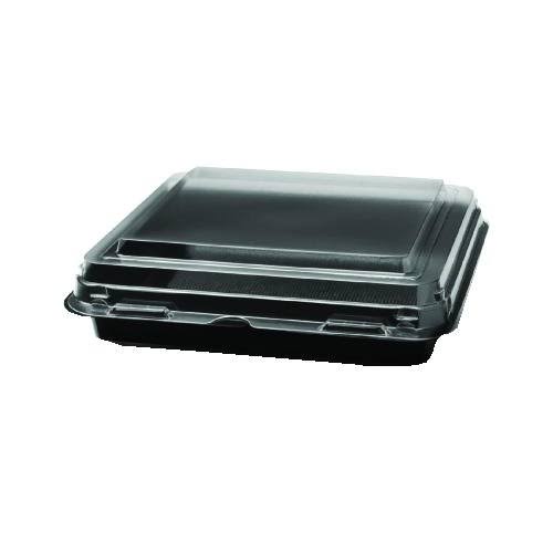 Black/Clear 36oz Container, 100/Carton Q717476