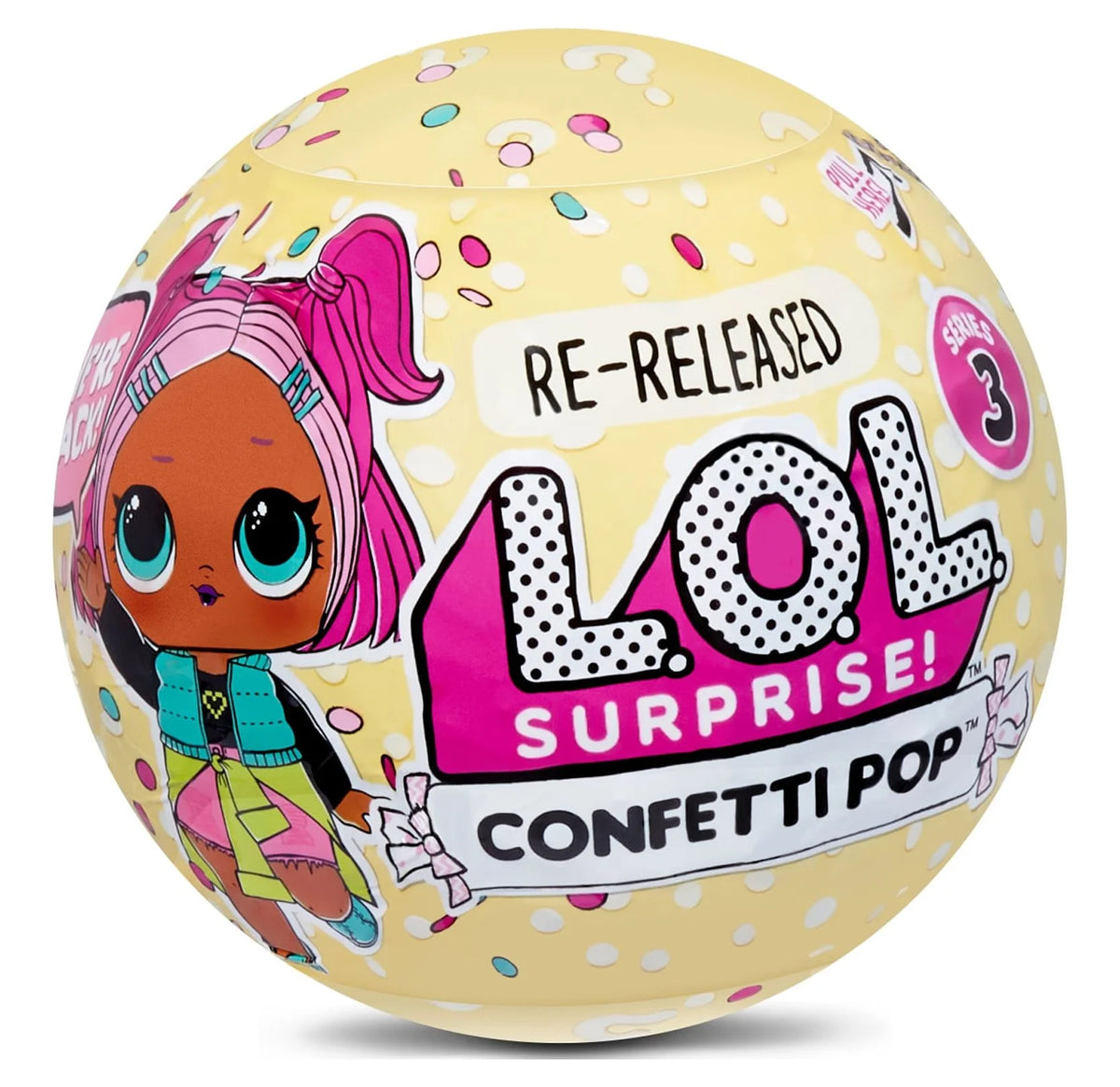 LOL Surprise 3-Pack Confetti Waves B290609