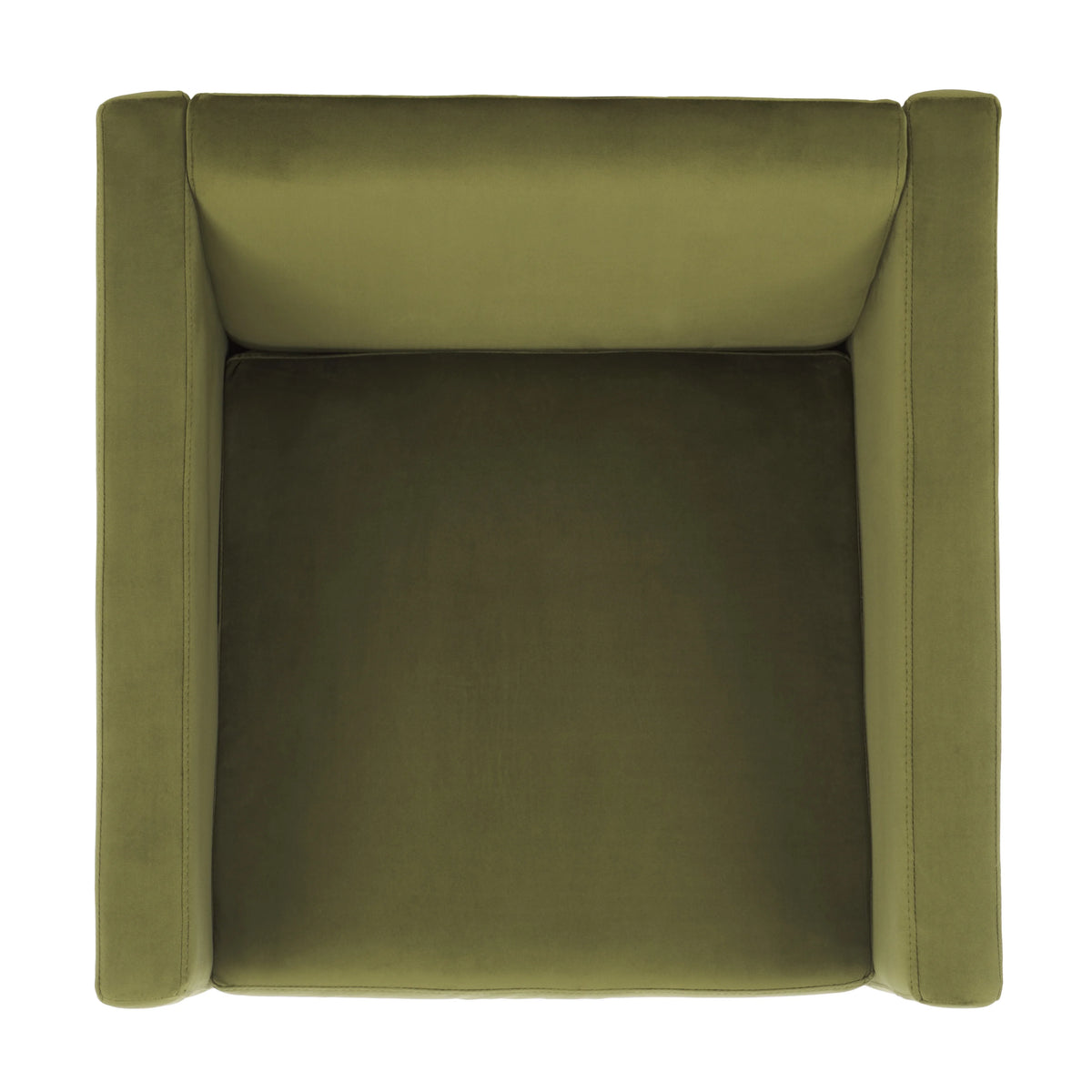 Olive Green Velvet Accent Chairs T715382
