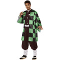 Demon Slayer Tanjiro Halloween Costume Male Adult Multi-Color K365079