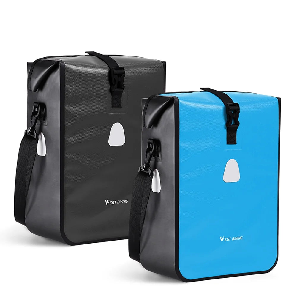 Bike Rear Seats Bag with Reflective Design Y657