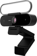 5-in-1 Full HD 1080P Webcam with Light, Microphone & Speakers, Pack of 2 Y83503