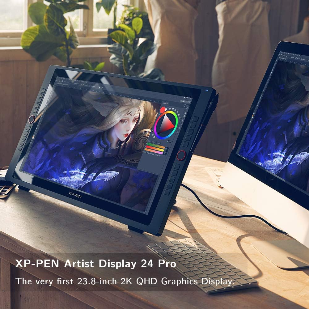 23.8-inch 2K QHD Drawing Monitor with Screen V6406