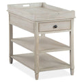 Swiss Latte Chairside End Table I4600