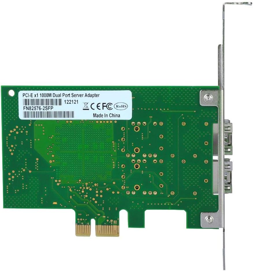 Dual Gigabit Ethernet PCI-E Card S961656