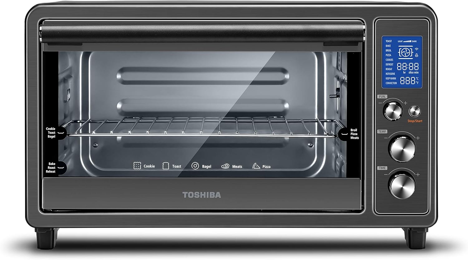 6-slice 12-inch Digital Toaster Oven with 1700W F295