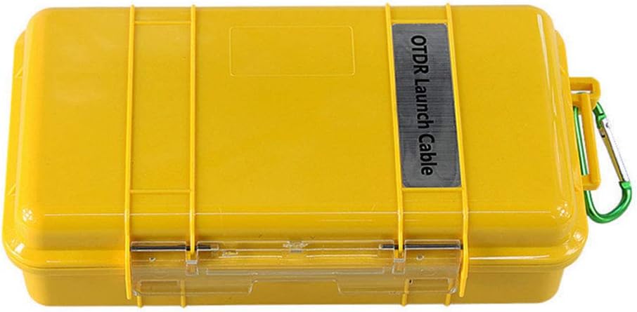 Fiber Optic OTDR Launch Cable Box Singlemode 9/125 SC/UPC-SC/APC Connector (1000M) M3047