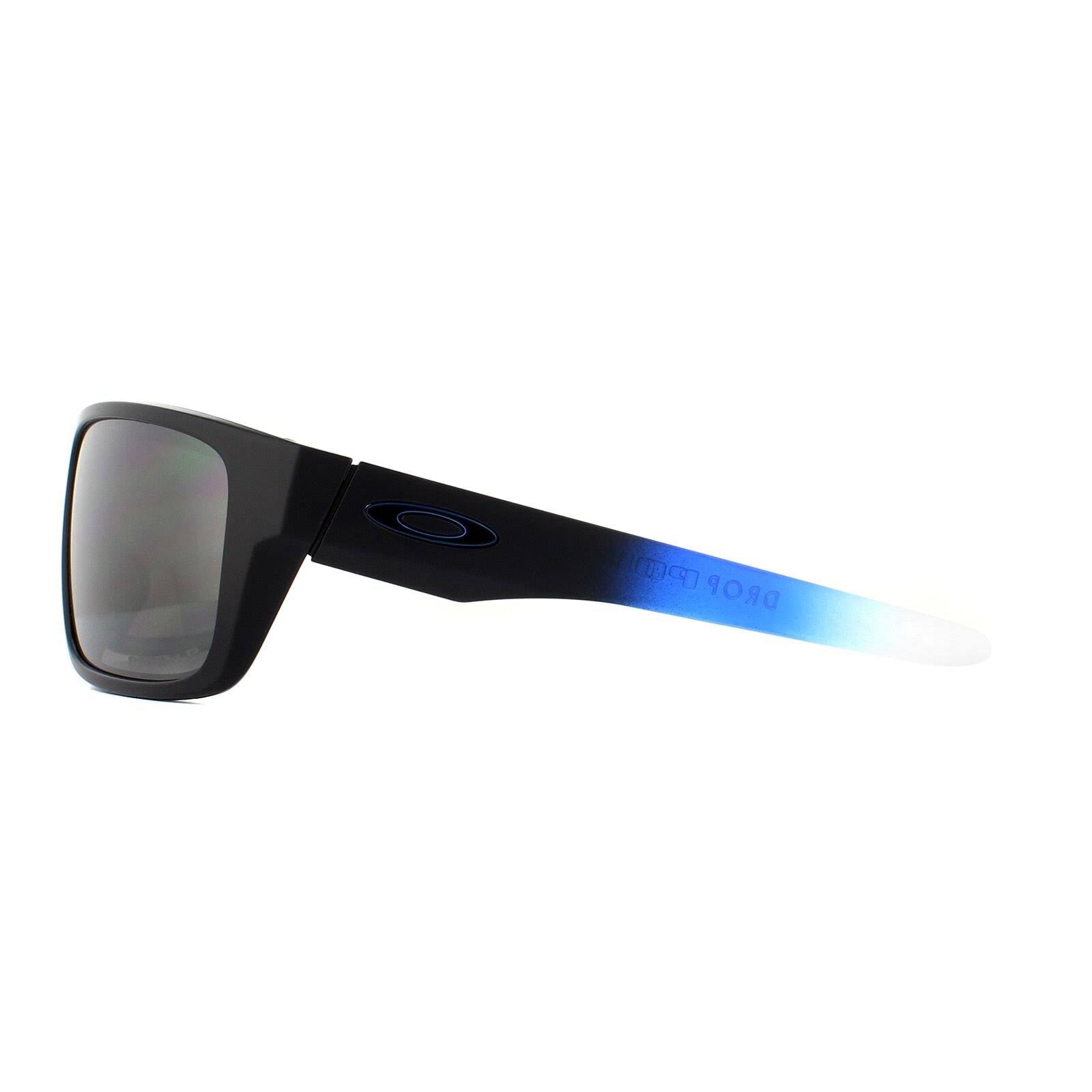 Matte Black Rectangular Polarized Sunglasses N687
