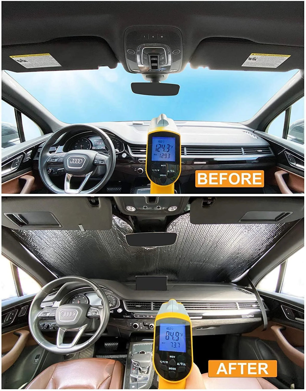 Side Window Rear Seat Sunshade Set of 2 G773