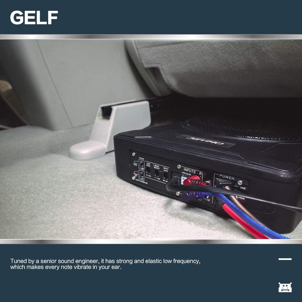 8" Compact Enclosed Powered Subwoofer Z6250