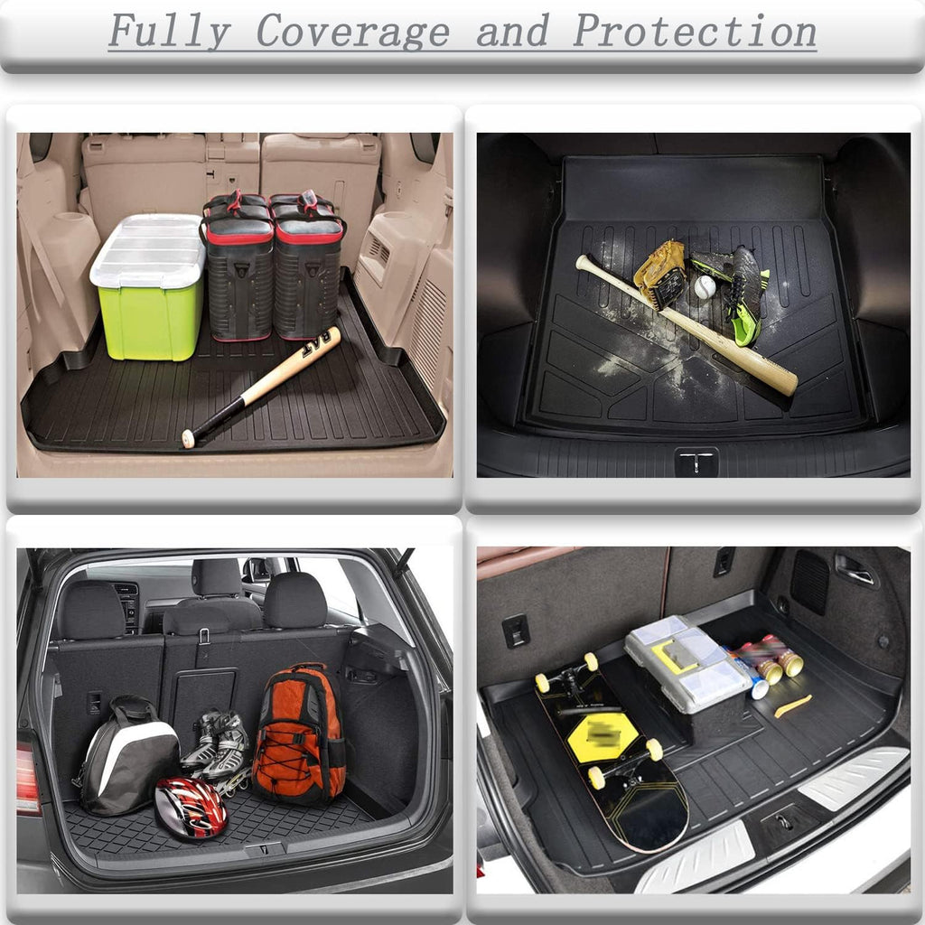 Black TPO Cargo Liners for Ford Escape 2013-2019, Pack of 2 G71837